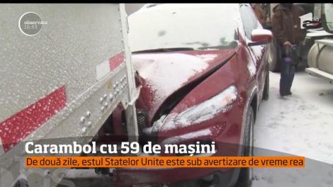 Statelor Unite este sub avertizare de vreme rea