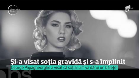 George Papagheorghe, aka Jorge, a visat că soţia îi va dărui un băieţel!