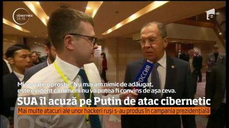 SUA îl acuză pe Putin de atac cibernetic