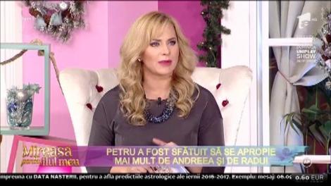 Petru, sfătuit de sora Georgianei să se apropie mai mult de Andreea şi de Radu!