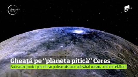 Un cercetător afirmă că ar putea exista viaţă pe planeta pitică Ceres