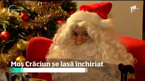 Moş Crăciun poate fi închiriat