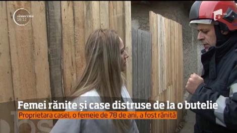 O butelie a explodat, în această dimineață, într-o casă din Constanța