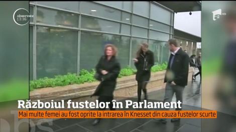 Razboiul fustelor în Parlament