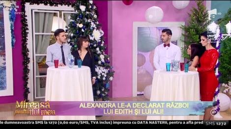 Alexandra, sora Mihaelei de la "Mireasă pentru fiul meu", le-a declarat război lui Edith şi lui Ali! "Te-a făcut tută!"