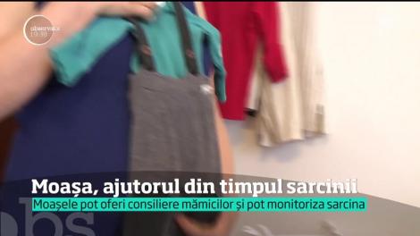 Barza poate să vină cu ajutor pentru viitoarele mămici