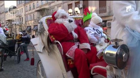 Moş Crăciun i-a vizitat, aseară, pe copiii cuminţi din Brăila!