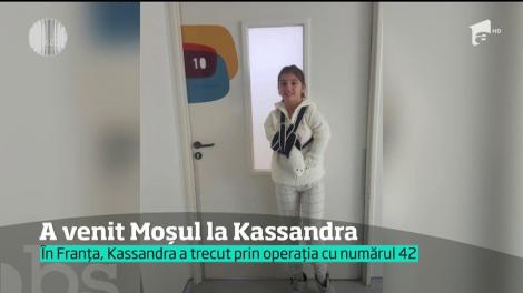 Maraton pentru Kassandra: Kassandra a trecut printr-o nouă operaţie