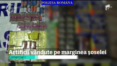 "Bombe" vândute pe marginea șoselei!