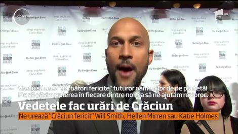 Urările de Crăciun ale vedetelor de la Hollywood