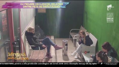 Orice declaraţie poate stârni o furtună de reproşuri în casa fetelor!