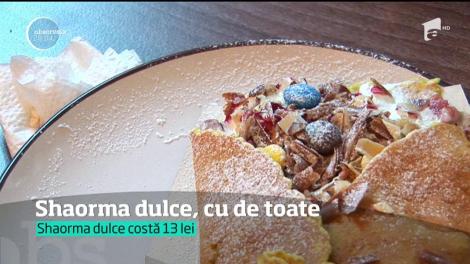 Shaorma cu ciocolată, un desert plin de calorii