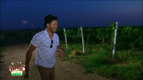 A venit vremea bătăii. „A venit <Mitocelu> și ne-a furat sticlele”. Nea Mărin, reacționează violent și îi bate pe cei doi „hoți”!