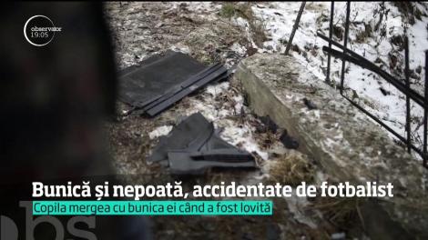 Fotbalistul echipei CFR Cluj care accidentat o fetiță de 12 ani mergea cu viteză