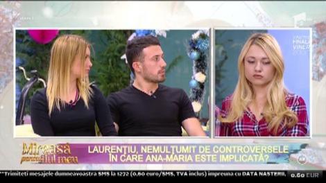 Laurentiu, nemulțumit de controversele în care iubita lui este implicată