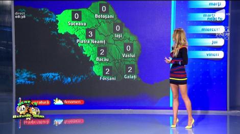 Ploile şi fulguielile vor fi în centrul atenţiei în mai multe zone din ţară!