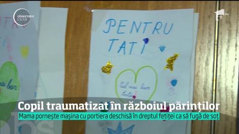 Fetiţă traumatizată în războiul părinţilor divorţaţi