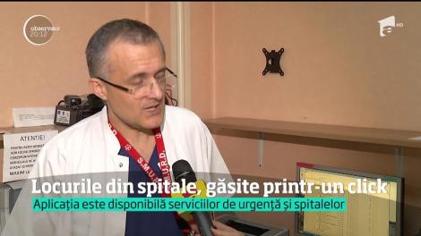 Aplicaţia care arată în ce spitale sunt locuri libere