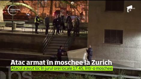 Atac armat la o moschee din Zurich! Trei persoane au fost rănite