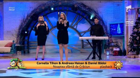 Cornelia Tihon feat. Andreea Haisan & Daniel Bădoi - "Noaptea sfântă de Crăciun"