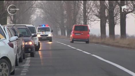 Accident grav în Prahova între un autobuz şi o autoutilitară