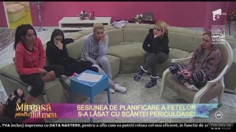 Război în casa mireselor! Sesiune de reproşuri printre concurente