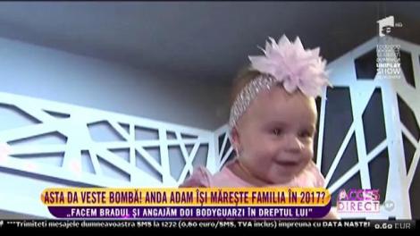 Crăciun fără brad împodobit! Așa vor fi sărbătorile pentru Anda Adam și fiica ei, Evelin