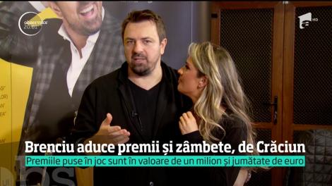 Horia Brenciu aduce premii și zâmbete! Îndrăgitul cântăreț va prezenta Uniplay Show, care va debuta la Antena 1, chiar în seara de Crăciun