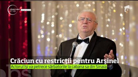 Regim alimentar sever de Crăciun pentru Alexandru Arşinel