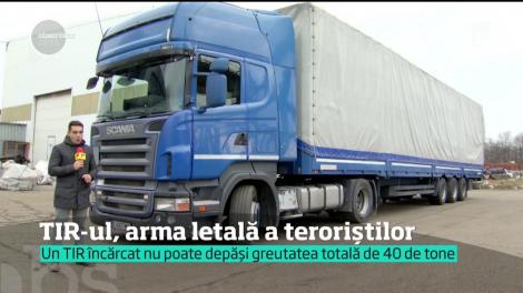 Un camion asemănător cu cel din atentatul de la Berlin cântărește 14 tone, gol