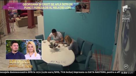 Se despart? S-a lăsat cu țipete în casa „Mireasă pentru fiul meu”!  Georgiana și Cristi au uitat de iubire și și-au aruncat vorbe grele