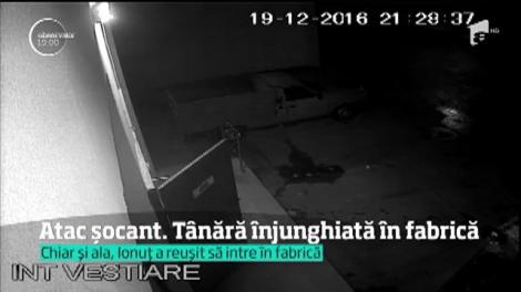 O tânără din Bacău a fost înjunghiată de fostul iubit, într-o fabrică