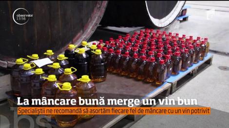 Specialiștii ne recomandă să asortăm fiecare fel de mâncare cu un vin potrivit