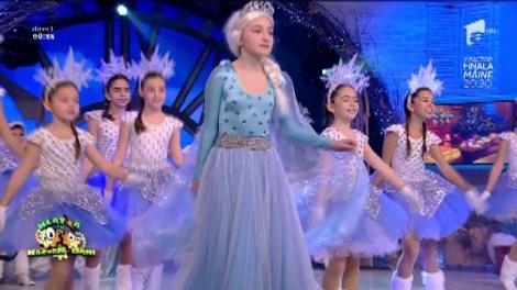 "Frozen", pus în scenă de Grupul de copii "Dinamic" de la Palatul Naţional