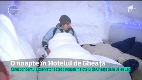 O noapte în Hotelul de Gheaţă de la Bâlea Lac. Fecare cameră este personalizată după o capodoperă cinematografică