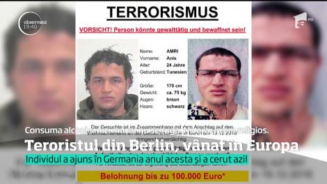 Teroristul din Berlin, vânat în toată Europa. Guvernul german oferă 100 de mii de euro recompensă