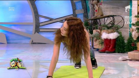 Fitness la Neatza! Mixt de exerciţii pe saltele, cu Flavia şi Miruna!