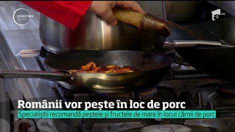 Anul acesta, de sărbători, peştele ia locul porcului