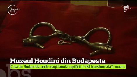 Un muzeu dedicat marelui iluzionist Houdini a fost deschis în Budapesta
