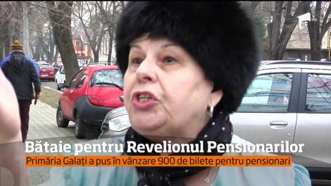 Primăria Galați a pus în vânzare 900 de bilete pentru pensionari de Revelion