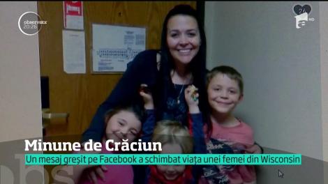 Un miracol de Crăciun. Totul a început cu un mesaj greșit pe Facebook