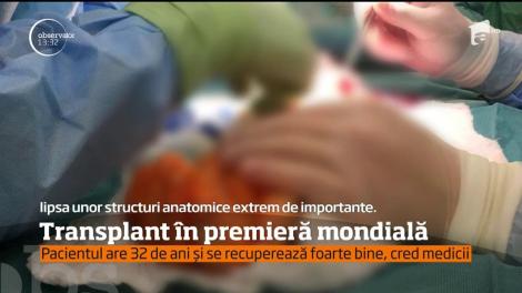 Transpalnt în premieră mondială. Chirurgii i-au grefat braţul stâng unui bărbat născut fără acest membru