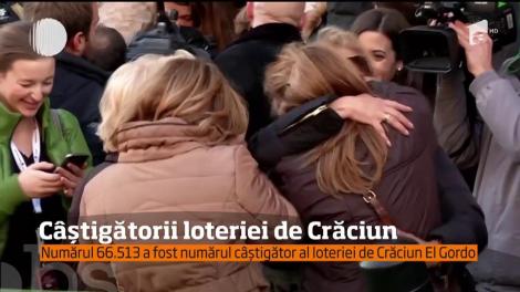 Bucurie mare de Sărbători, în Spania! Peste o mie de oameni au câştigat la loterie