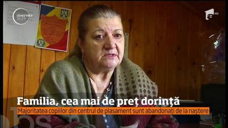 Majoritatea copiilor din centrul de plasament sunt abandonați la naștere