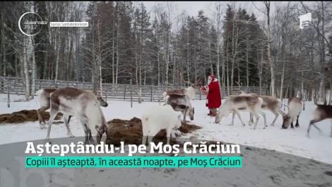 Copiii din toată ţara s-au pregătit, cum au ştiut ei mai bine, pentru întâlnirea cu Moş Crăciun