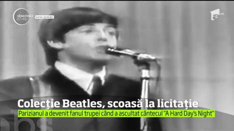 Colecție Beatles, scoasă la licitație