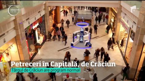 Petrecerile din Capitală, de Crăciun