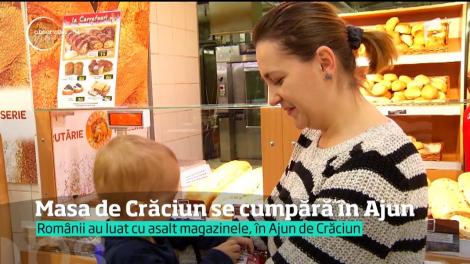 Pe ultima sută de metri, românii au dat iama în hipermarketuri