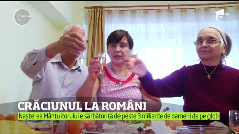 Sărbătoarea Crăciunului i-a adus pe mulţi români împreună
