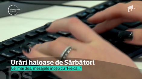 Românii trimit cele mai multe mesaje în perioada Sărbătorilor